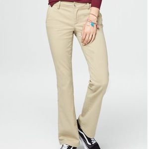Aeropostale straight leg khaki pants